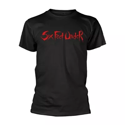 Buy SIX FEET UNDER - LOGO BLACK T-Shirt Medium • 19.50£