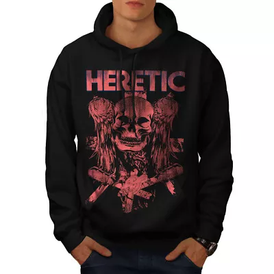 Buy Wellcoda Heretic Death Angel Horror Mens Hoodie • 28.99£