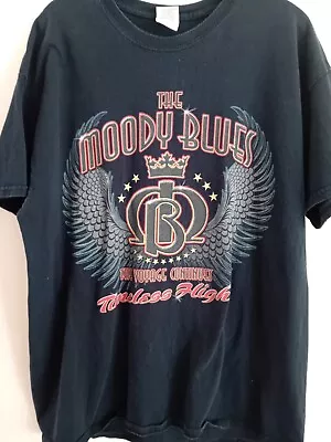 Buy Official Moody Blues 2013 'timeless Flight' Uk Tour T-shirt - Black, Size Large • 15.96£