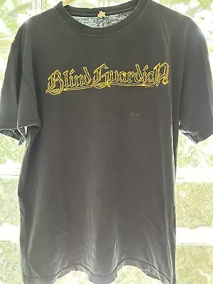 Buy Blind Guardian T-shirt Sz L 2009 Power Metal Logo Demons & Wizards Iced Earth • 27.53£