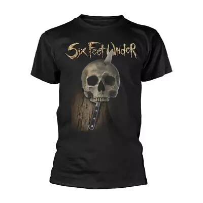 Buy Six Feet Under Unisex Adult Knife Skull T-Shirt PH2104 • 21.59£