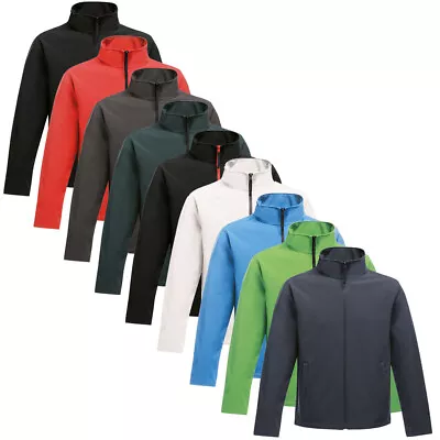 Buy Regatta Mens Ablaze Printable Softshell Workwear Windproof Jacket Coat • 19.70£