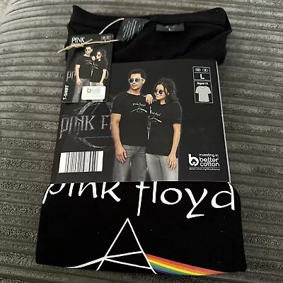 Buy Pink Floyd - Dark Side Of The Moon T-shirt - New - Large - Grey • 12£