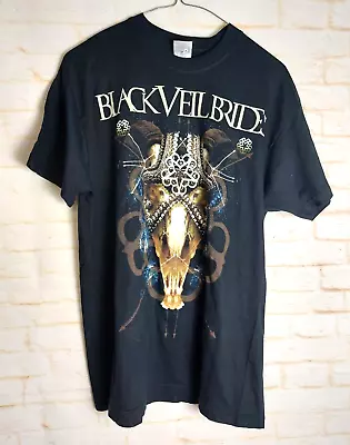 Buy Black Veil Brides Band Tee Shirt Merchandise Size Small 100% Cotton Black • 12.99£