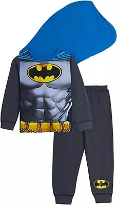 Buy Boys' Dc Comic Batman Novelty Dress Up Costume Pyjamas! • 8.99£