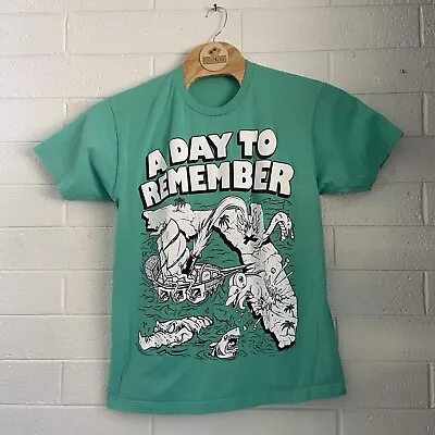 Buy A Day To Remember FU From Florida Shirt Turquoise Band Rock Screamo • 46.67£