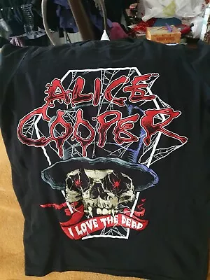 Buy Alice Cooper Tour Shirt • 20£