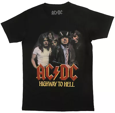 Buy AC DC T Shirt Highway To Hell Official H2H Logo Rock Band Album Cover S-2XL New • 14.92£