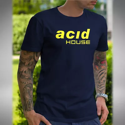 Buy Acid House T-Shirt Old Skool Retro Rave Dance Music Lover Small To 5XL • 10.49£