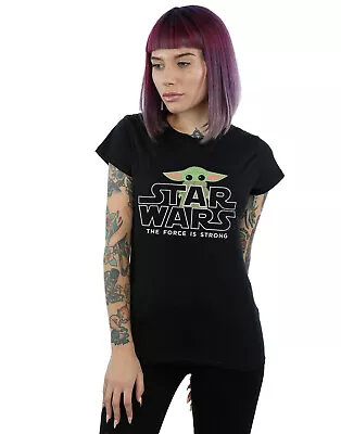 Buy Star Wars Women's The Mandalorian The Child Strong T-Shirt • 13.99£