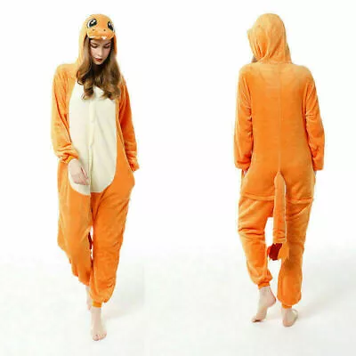 Buy Girls Boys Pyjamas 12Onesie Costume Anime Animal Cosplay Hoodie Fire DragonMJ • 8.76£