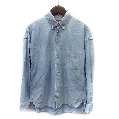 Buy RED CARD SHIRT BUTTON DOWN LONG SLEEVE 0 BLUE YI Used • 51.26£