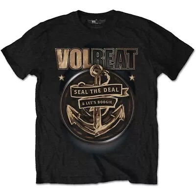 Buy Volbeat Unisex Tee: Anchor - Medium - Black • 17.30£