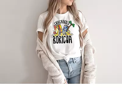 Buy Chinchorreo Boricua T-shirt, Camiseta De Puerto Rico, Mi Patria, Mi Orgullo, Mi • 8.39£