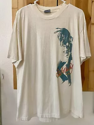 Buy Vintage 90s Bob Marley Exodus Quote T-shirt XL Officially Licensed • 51.34£