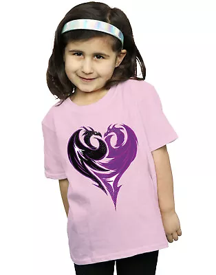 Buy Disney Girls The Descendants Dragon Heart T-Shirt • 12.99£