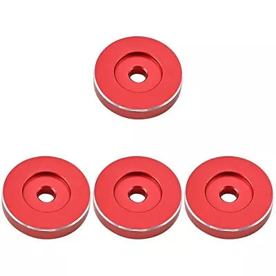 Buy  Set Of 4 Turntable Adapter For Phonograph Durable Vinyl Disc Accessories • 26.89£