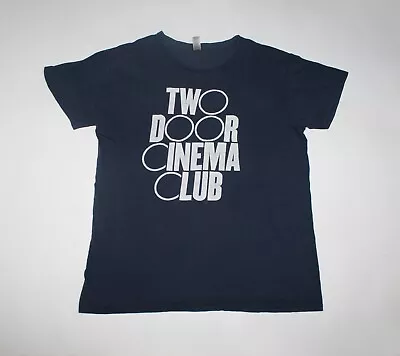 Buy Two Door Cinema Club Shirt Electropop Band Shirt Men's Tee Medium • 41.83£