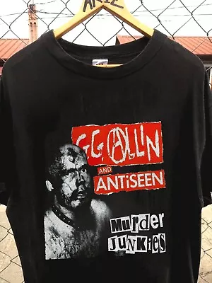 Buy Retro GG Allin T-shirt, Full Size Unisex T-shirt, Gift For Punk Rock Fan TE1222 • 15.86£