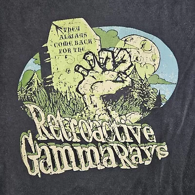 Buy Retroactive Gamma Rays Band Tee They Always Come Back For The.. Black Large Rare • 17.50£