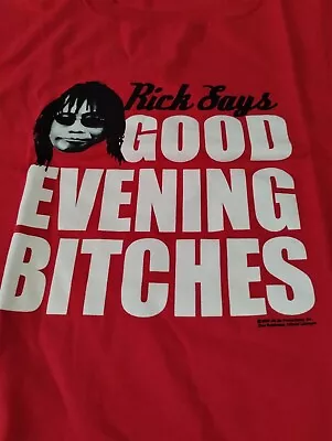 Buy RICK JAMES - Vintage 2006 Good Evening Bitches T-shirt ~Never Worn~ 2XL 3XL • 38.28£