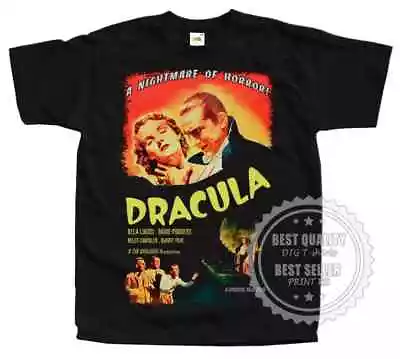 Buy Dracula Bela Lugosi Poster T Shirt Tee Ver20 Black All Sizes • 18.66£