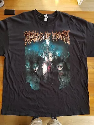 Buy Cradle Of Filth T Shirt 2xl Black Metal Gothic Dimmu Borgir Sigh Gehenna Gildan • 14.99£