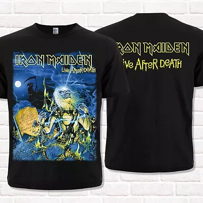 Buy Iron Maiden Black T-Shirt, Live After Death (1985). Heavy Metal. • 18.66£