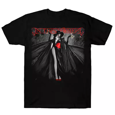 Buy In This Moment Black Widow T-Shirt Short Sleeve Cotton Black S To 2345XL BE1552 • 19.50£