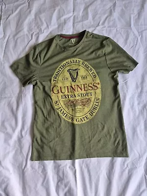 Buy Guinness Green Tee Shirt  - Medium • 10.99£