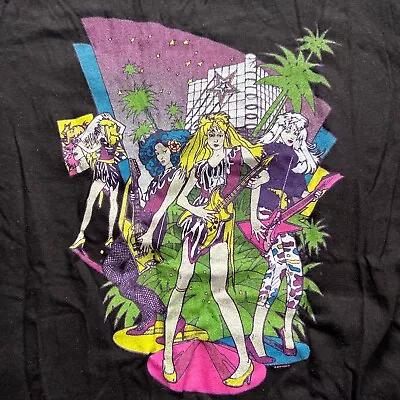 Buy The Misfits T Shirt Jem And The Holograms 80s Tees Band Cartoon Size Small 8 • 19£