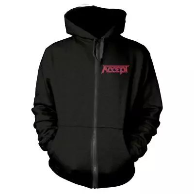 Buy Accept Unisex Adult Metal Heart 1 Full Zip Hoodie PH155 • 33.59£