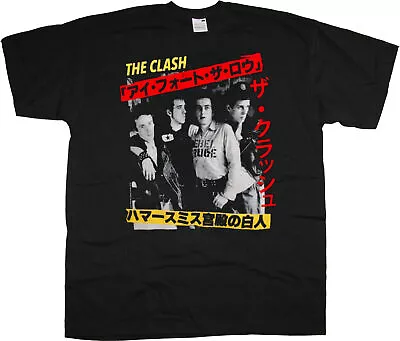 Buy The Clash Joe Strummer Kanji Official Tee T-Shirt Mens Unisex • 16.06£