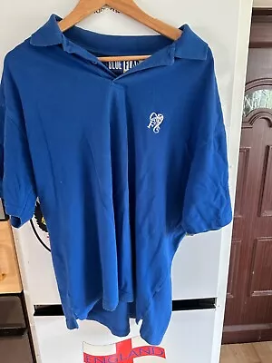 Buy Chelsea FC The Blue Flag Collection  Vintage Polo Shirt XXL • 7.50£