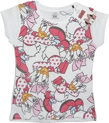 Buy Girls Daisy Duck T Shirt Age 9-10 Years 100% Cotton • 3.95£