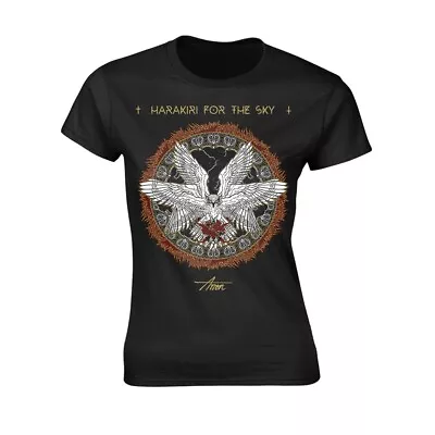 Buy HARAKIRI FOR THE SKY FIRE OWL (GIRLIE) T-Shirt, Girlie  Womens: 14 BLACK • 21.93£
