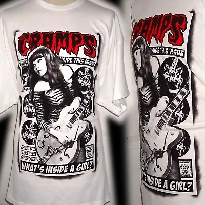 Buy The Cramps 100% Unique Punk  T Shirt Xxl Bad Clown Clothing • 16.99£