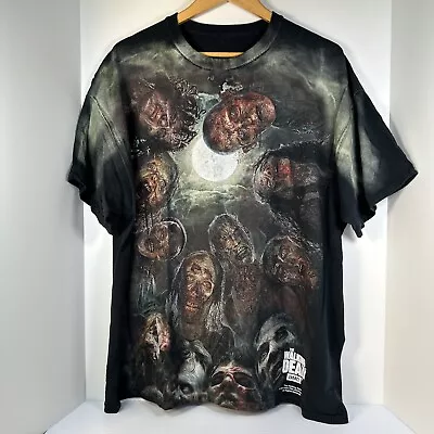 Buy 2015 The Walking Dead T-Shirt MENS XL All Over Print AOP TV Series Promo AMC • 55.97£