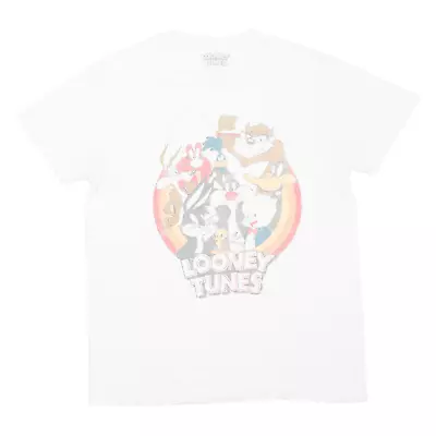 Buy LOONEY TUNES Mens T-Shirt White M • 5.99£