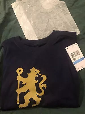 Buy NIKE Chelsea FC Men's T Shirt, Short Sleeve, Size M With Emblem In The Middle • 89£