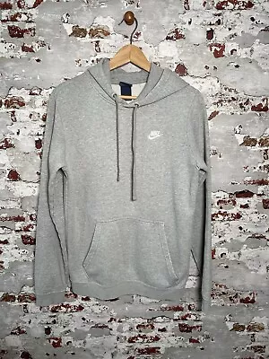 Buy Nike Grey Mens Hood Hoodie Workout Running Small S Pocket Condition Issues • 9.99£