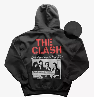Buy The Clash Hoodie Rock Music Hoodie The Clash Album Hoodie London Calling • 36.39£