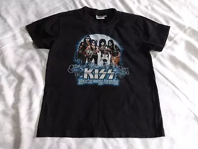 Buy *KISS* Rock The Nation Double Sided Kids Tshirt Top The ROXX • 5£