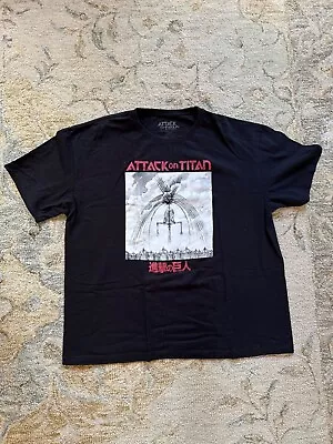 Buy XXL Attack On Titan!  The Rumbling  Manga Panel T-Shirt - AOT Shirt XXL Anime  • 6.21£