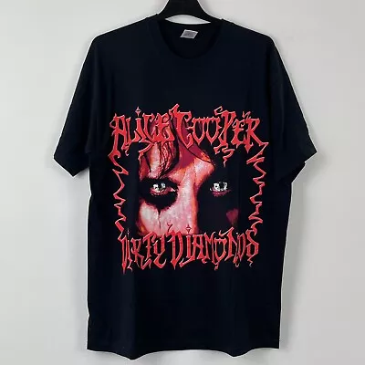 Buy Alice Cooper Dirty Diamonds Tour 2005 Rare Vintage Band T-Shirt L • 10£