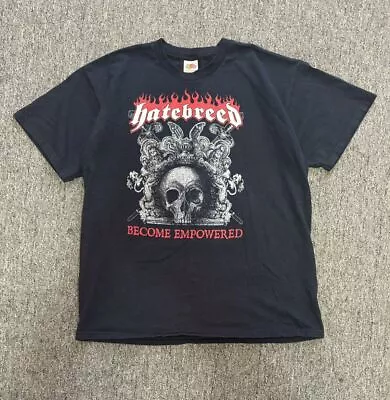 Buy Hatebreed Become Empowered Black T-shirt Unisex S-5XL VN3787 • 15.83£