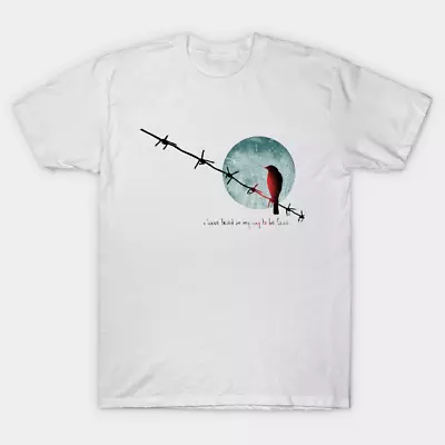 Buy Vintage Leonard Cohen T-Shirt Bird On The Wire I Have Tried In My Way To Be Free • 17.69£