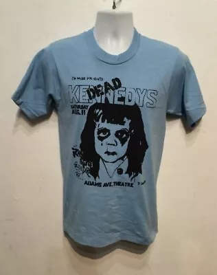 Buy Retro Punk Rock T-shirt Dead Kennedys, Light Blue T-shirt TE1805 • 19.60£