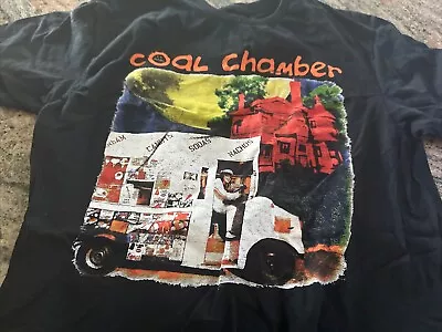 Buy COAL CHAMBER T-Shirt Mens L Devildriver Devil Driver Dez Rayna Spooky • 12.13£