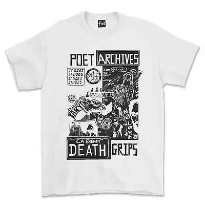 Buy Death Grips T-Shirt MC Ride The Money Store Exmilitary Hype Hip Hop Rap T-Shirt • 20£